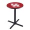 Holland Bar Stool Co 42" Blk Wrinkle Houston Pub Table L211B4228Houston - alternate 1
